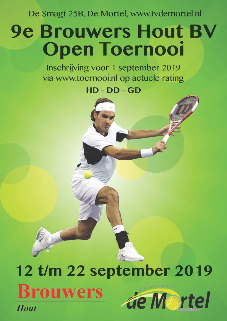 Brouwers Hout BV Open Toernooi Tennisvereniging De Mortel